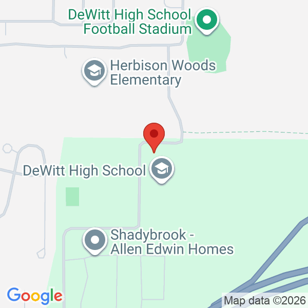 Dewitt Junior High School Map