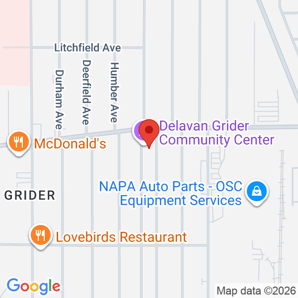 Delavan Grider Community Center Map