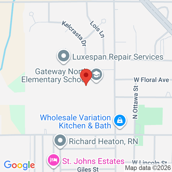 Gateway School  Map