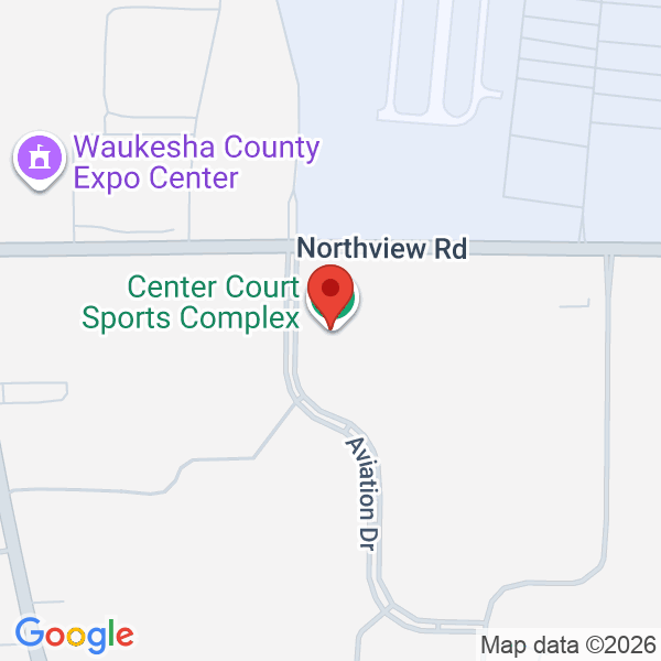 Center Court Sports Complex  Map