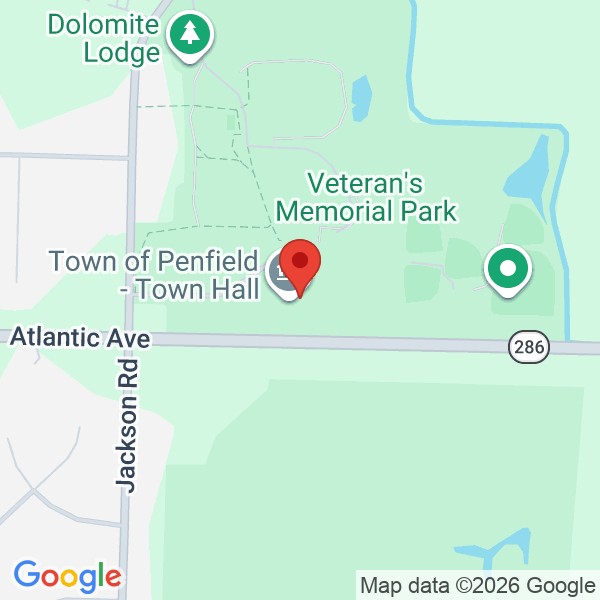 Penfield Little League Map