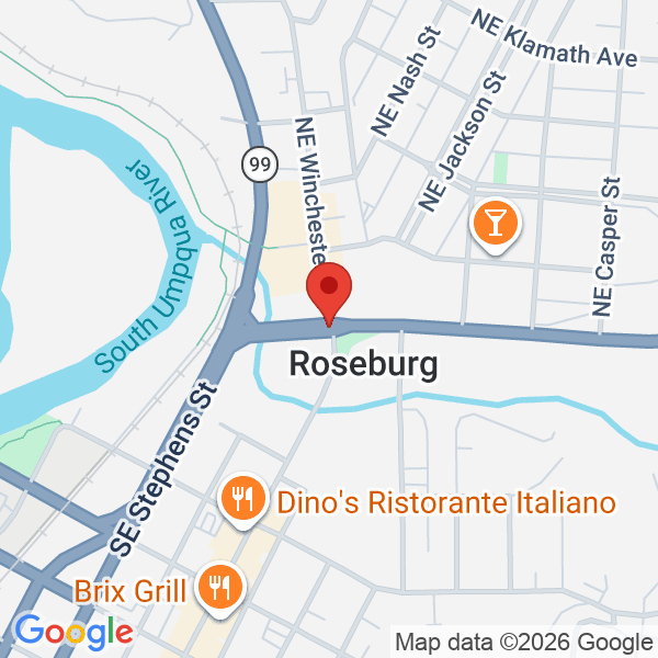 Umpqua Community College Map