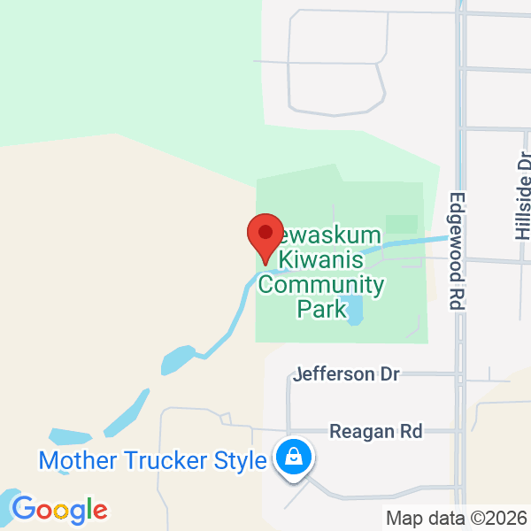 Kiwanis Park Kewaskum Map
