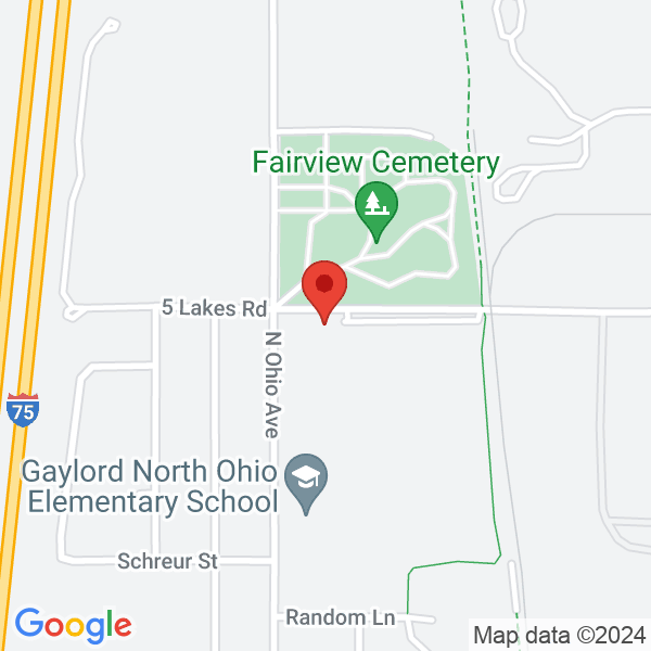 Gaylord Soccer Complex Map