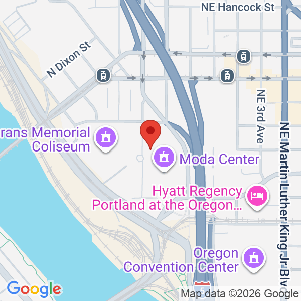 MODA CENTER Map