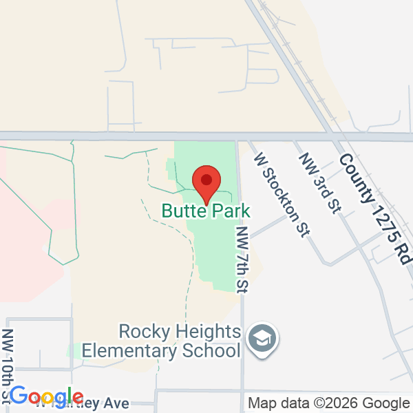 Butte Park  Map