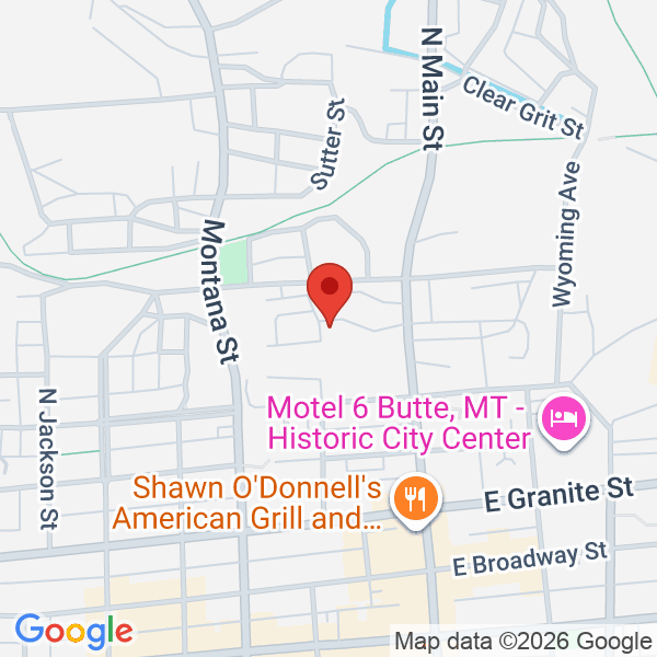 Butte Original Mineyard Map