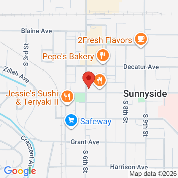 Downtown Sunnyside Map