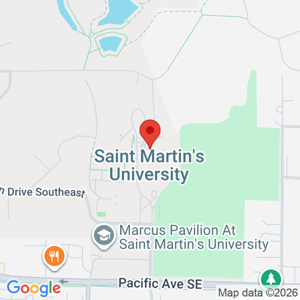 Saint Martin's University Map