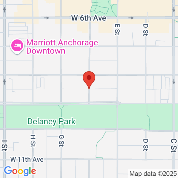Downtown Anchorage Map